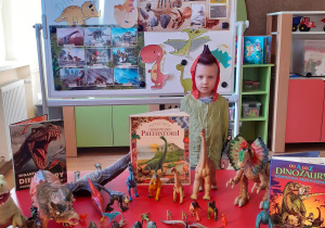 Muzeum dinozaurów z żywym eksponatem "Dino- Miłosz".